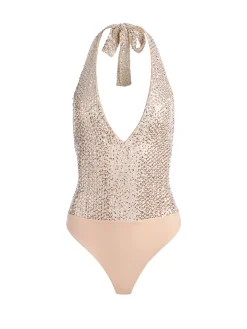 Alice and Olivia BODYSUITS*PIPPA SEQUIN BODYSUIT