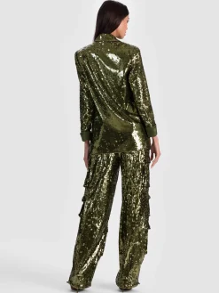 Alice and Olivia BLAZERS*QUINCY SEQUIN BLAZER
