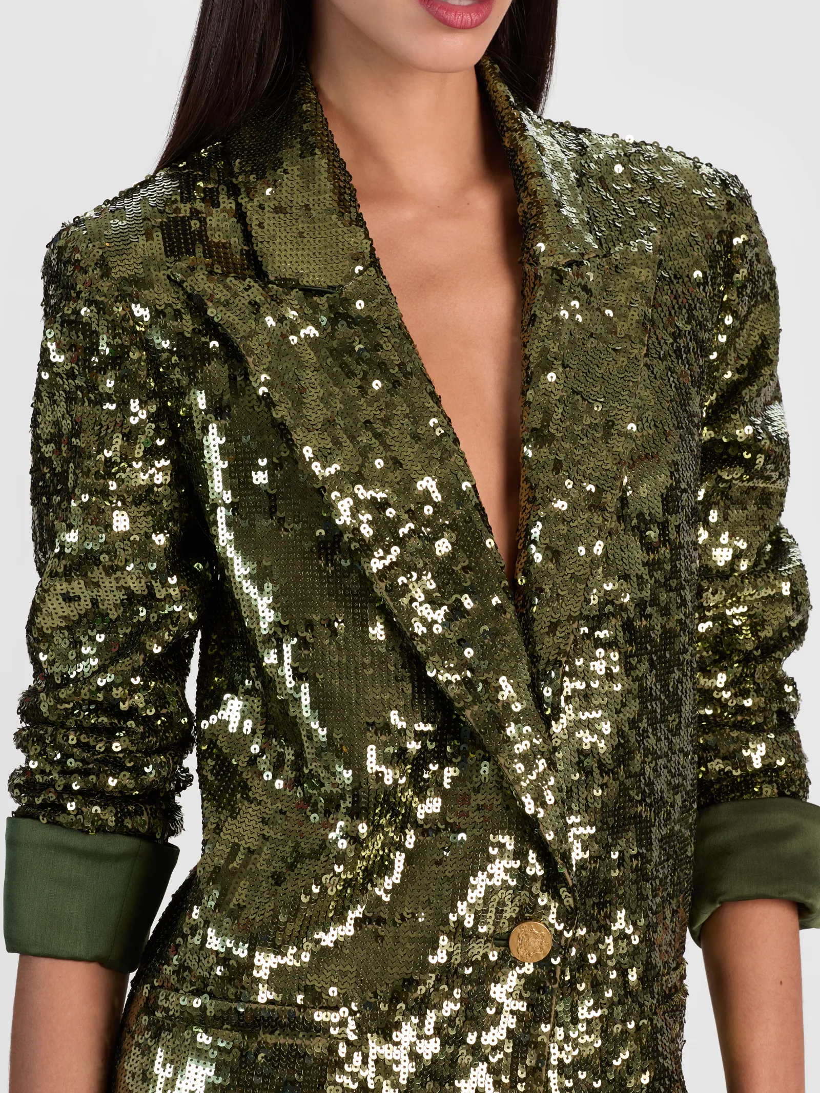 Alice and Olivia BLAZERS*QUINCY SEQUIN BLAZER