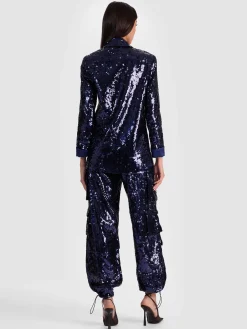 Alice and Olivia BLAZERS*QUINCY SEQUIN BLAZER