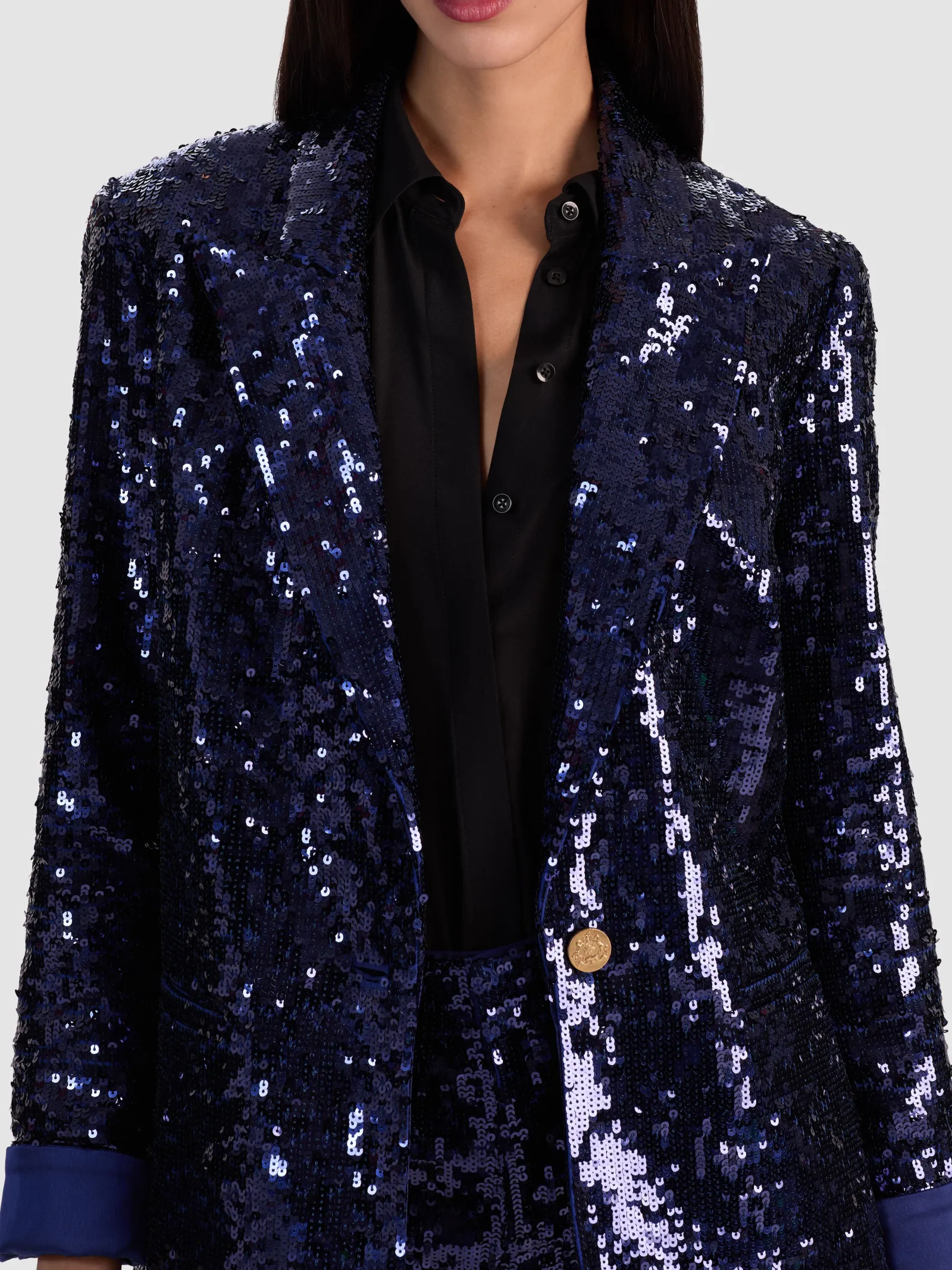 Alice and Olivia BLAZERS*QUINCY SEQUIN BLAZER