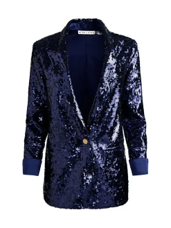 Alice and Olivia BLAZERS*QUINCY SEQUIN BLAZER