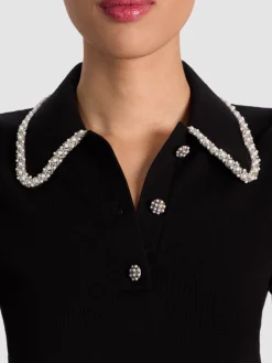 Alice and Olivia PULLOVERS*RAMONA EMBELLISHED POLO