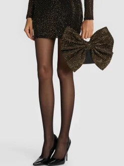 Alice and Olivia BAGS + ACCESSORIES*RAVEN EMBELLISHED BOW BAG