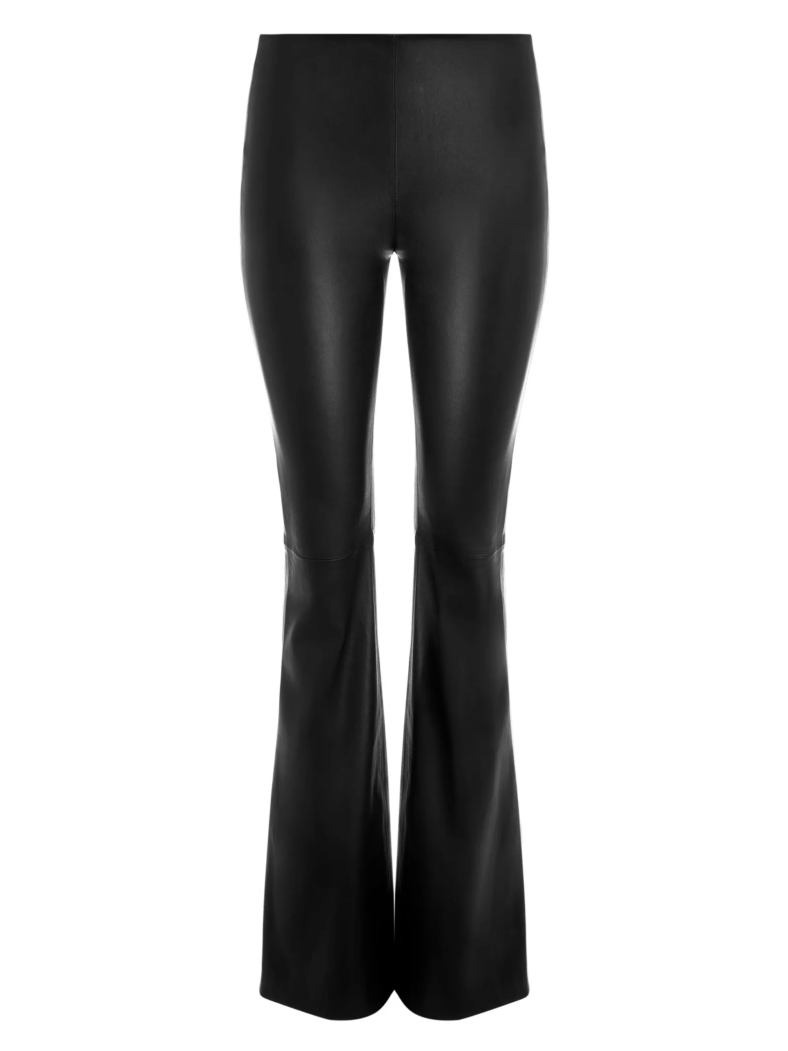 Alice and Olivia LEATHER AND SUEDE*RMP LEATHER PANT