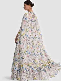 Alice and Olivia COATS*ROYA MAXI CAPE