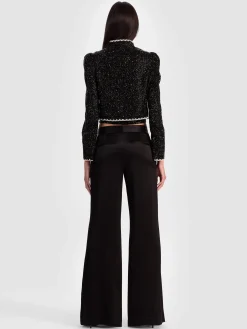 Alice and Olivia WIDE LEG*SHANE WIDE LEG PANT