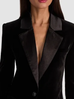 Alice and Olivia BLAZERS*SILAS VELVET BLAZER