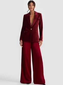 Alice and Olivia BLAZERS*SILAS VELVET BLAZER