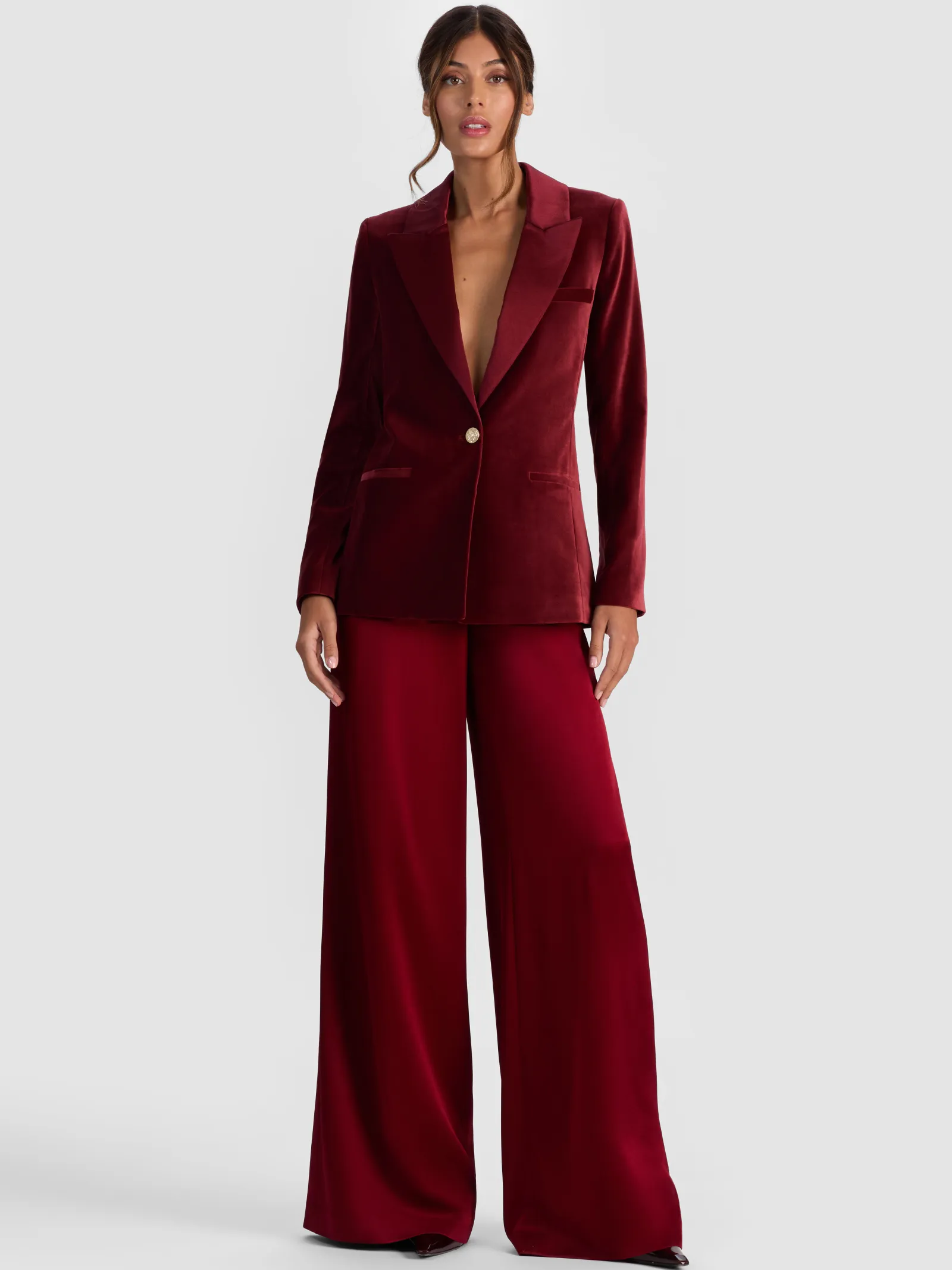 Alice and Olivia BLAZERS*SILAS VELVET BLAZER
