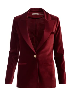 Alice and Olivia BLAZERS*SILAS VELVET BLAZER