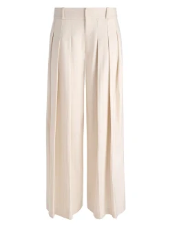 Alice and Olivia WIDE LEG*SIMON PLEATED TROUSER