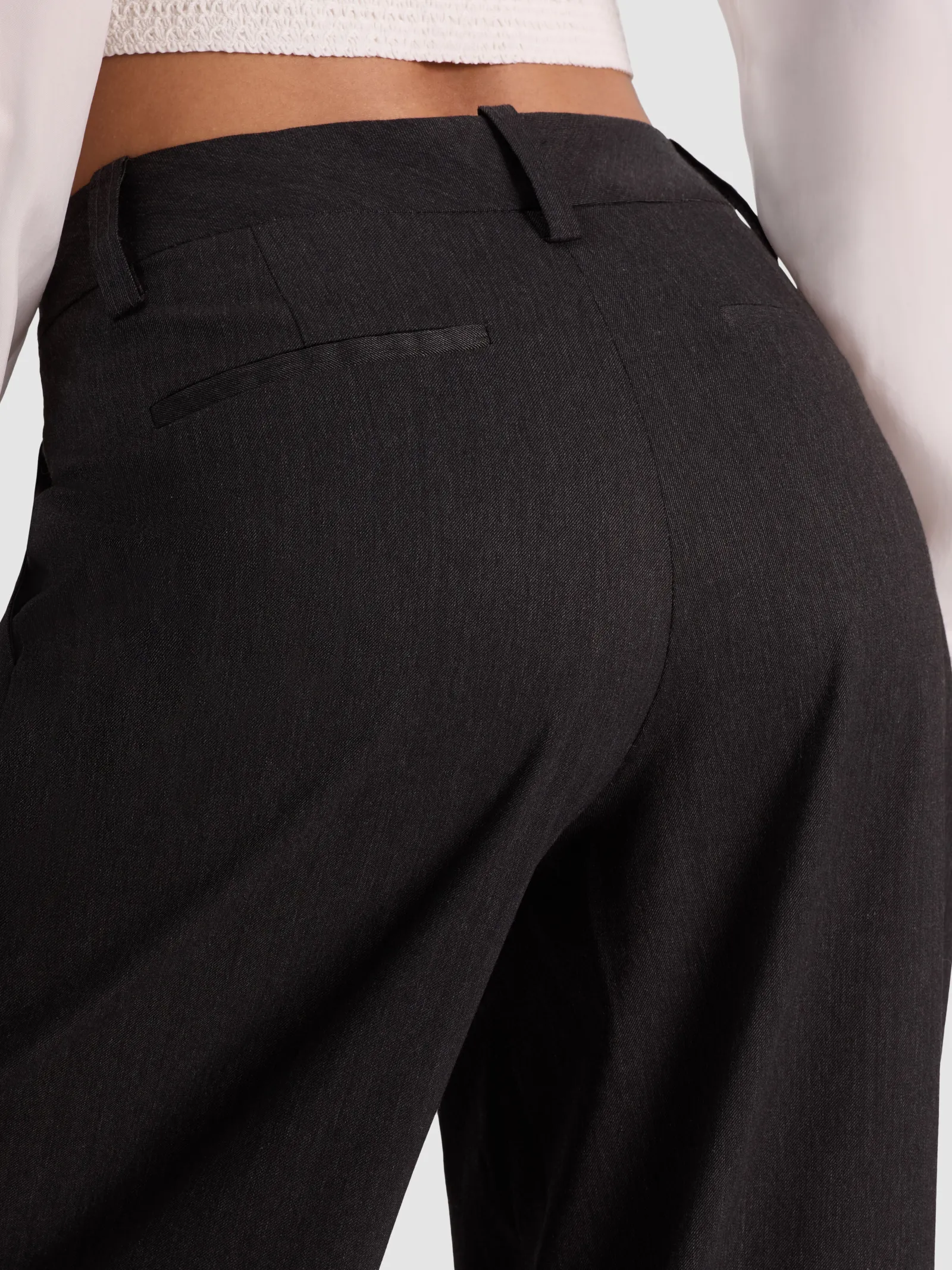 Alice and Olivia WIDE LEG*STU BAGGY PANT