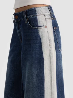 Alice and Olivia JEANS*STU SIDE STRIPE JEAN