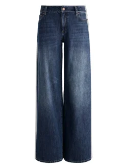 Alice and Olivia JEANS*STU SIDE STRIPE JEAN
