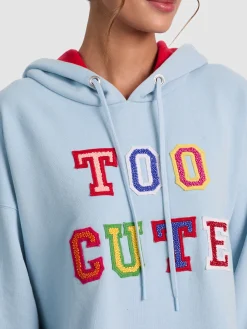 Alice and Olivia PULLOVERS*SUNNY CROPPED HOODIE