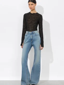 Alice and Olivia BODYSUITS*TAEYN LACE BODYSUIT