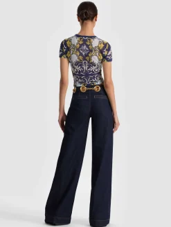 Alice and Olivia CROP TOPS*TESS TEE