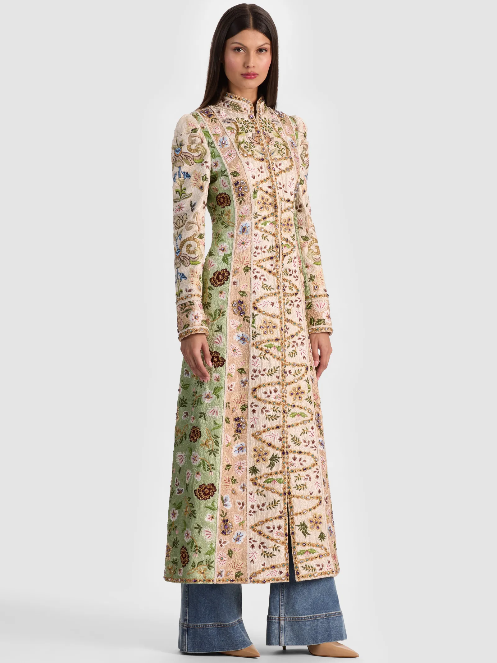 Alice and Olivia COATS*THOMAS EMBELLISHED COAT