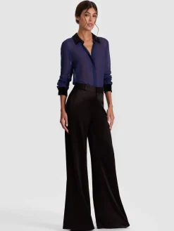 Alice and Olivia BLOUSES*WILLA COMBO BLOUSE