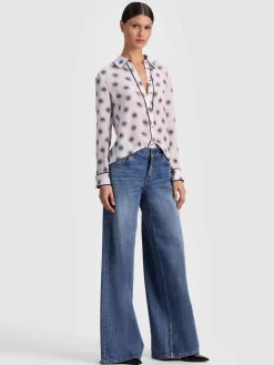 Alice and Olivia BLOUSES*WILLA SILK BLOUSE