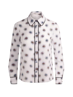 Alice and Olivia BLOUSES*WILLA SILK BLOUSE