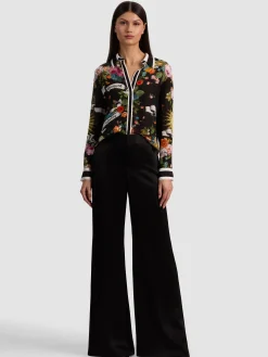 Alice and Olivia BLOUSES*WILLA SILK BLOUSE