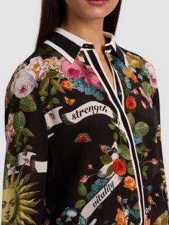 Alice and Olivia BLOUSES*WILLA SILK BLOUSE