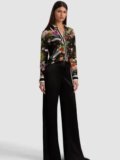Alice and Olivia BLOUSES*WILLA SILK BLOUSE