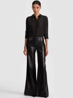 Alice and Olivia BODYSUITS*WILLA SILK BODYSUIT