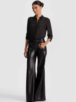 Alice and Olivia BODYSUITS*WILLA SILK BODYSUIT
