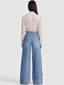 Alice and Olivia BODYSUITS*WILLA SILK BODYSUIT