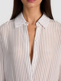 Alice and Olivia BODYSUITS*WILLA SILK BODYSUIT