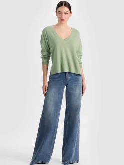 Alice and Olivia PULLOVERS*WILLIAMS CASHMERE PULLOVER