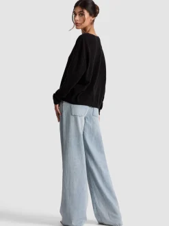 Alice and Olivia PULLOVERS*WILLIAMS CASHMERE PULLOVER