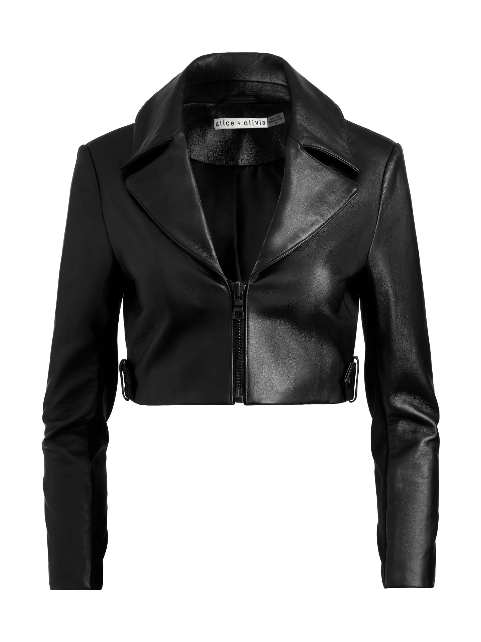Alice and Olivia LEATHER + SUEDE*YARDLEY LEATHER JACKET