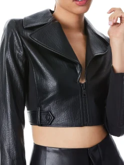 Alice and Olivia BOSS DAY*YARDLEY VEGAN JACKET