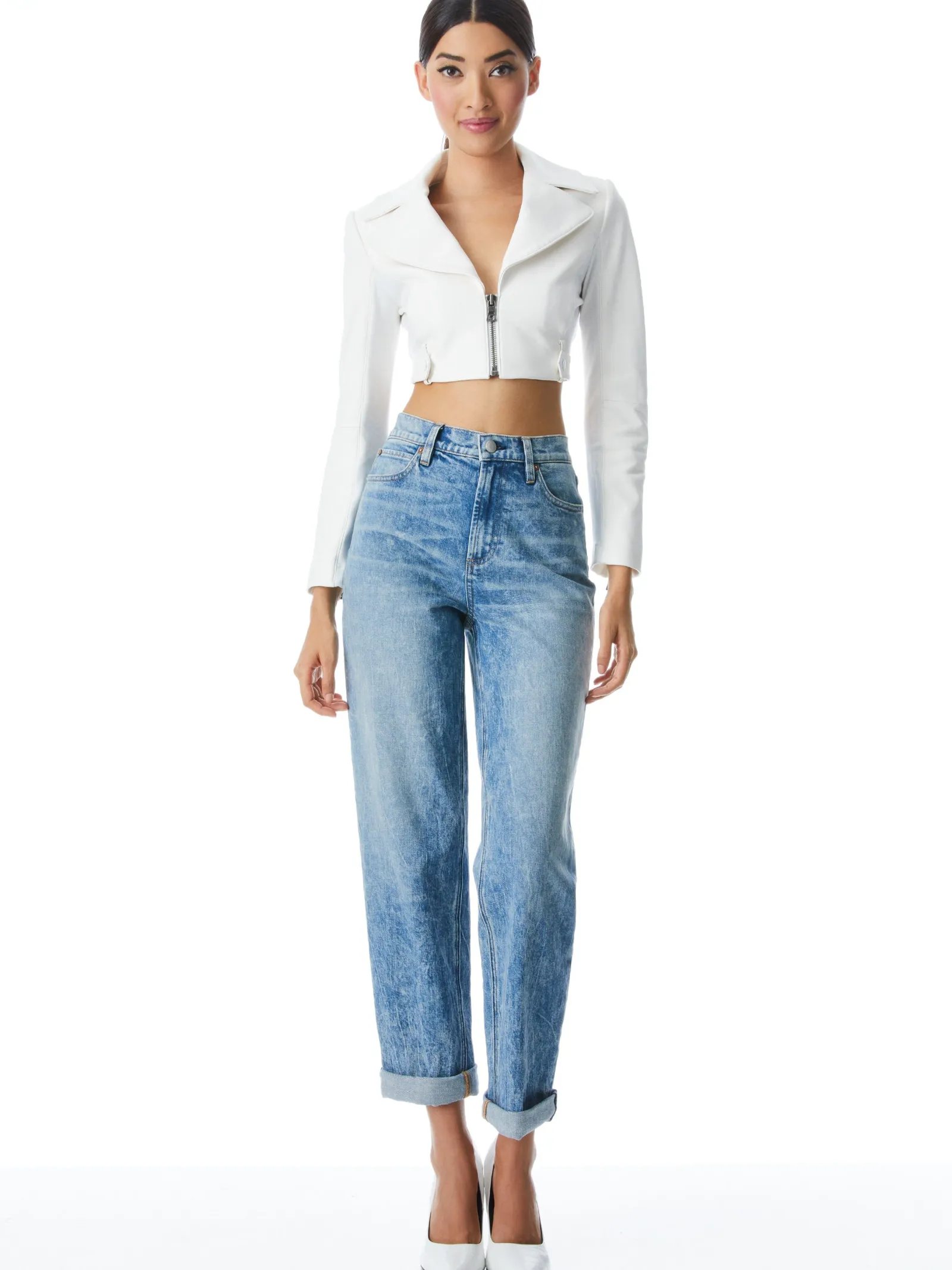 Alice and Olivia JACKETS*YARDLEY VEGAN JACKET