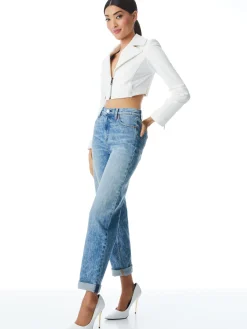 Alice and Olivia JACKETS*YARDLEY VEGAN JACKET