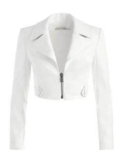 Alice and Olivia JACKETS*YARDLEY VEGAN JACKET