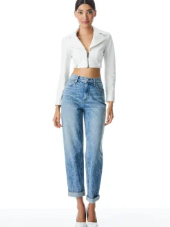 Alice and Olivia JACKETS*YARDLEY VEGAN JACKET